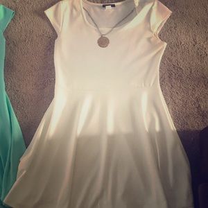 White dress